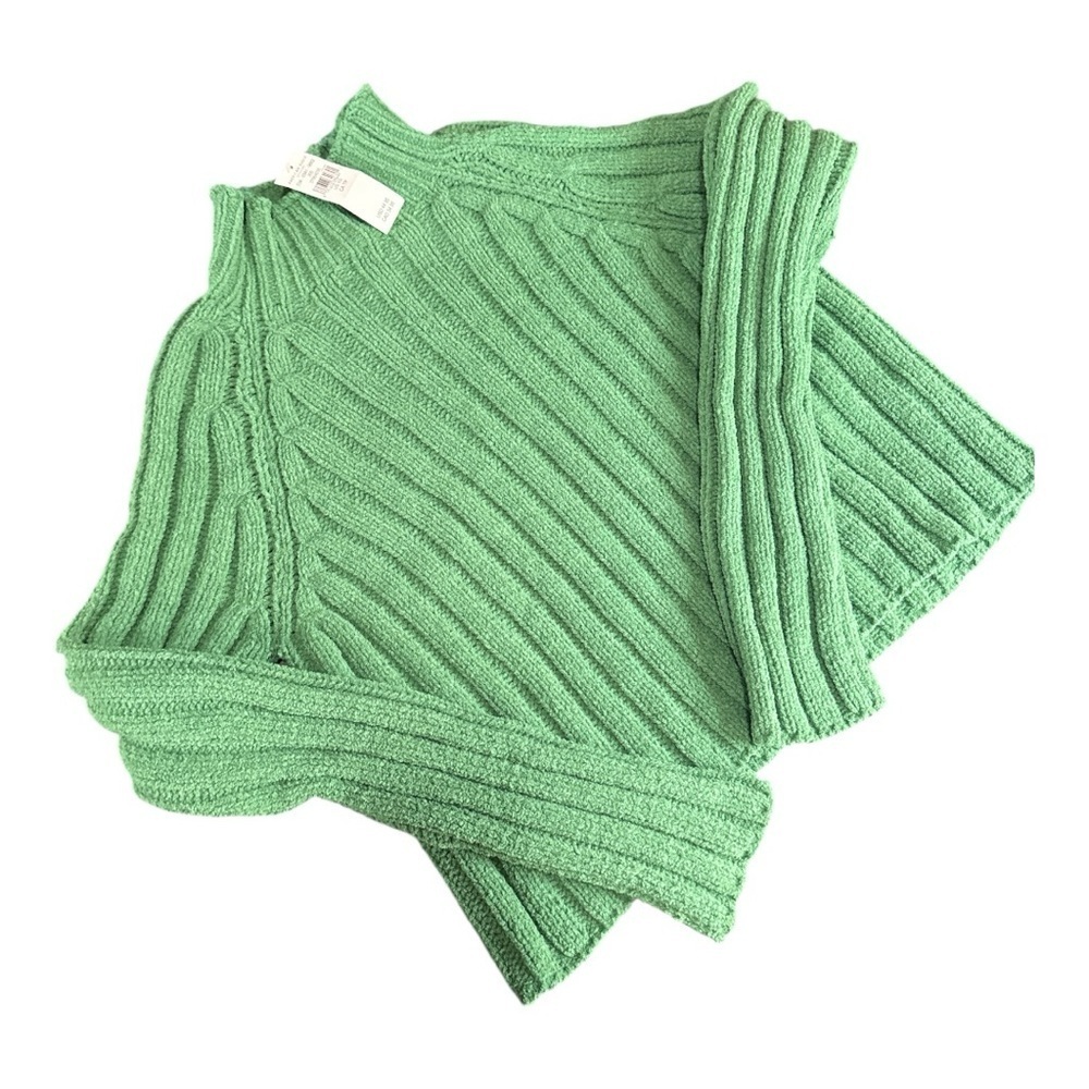 American Eagle Outfitters Green Cowl Neck Sweater - Picture 2 of 5